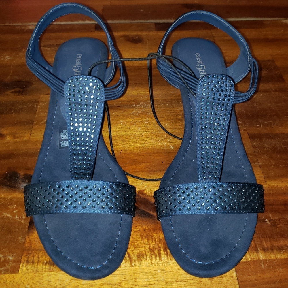 Blue East 5th sandals